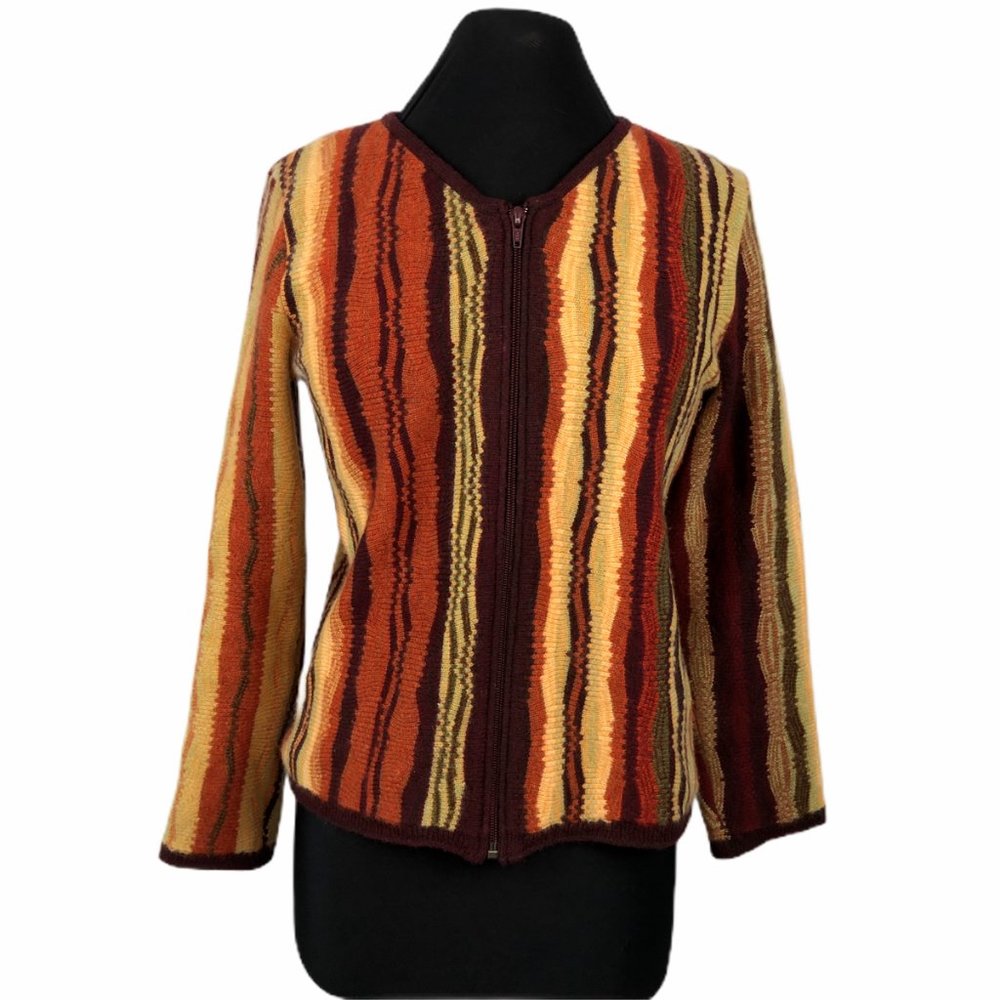 Karen Allen Fiber Arts Handmade Cashmere cardigan